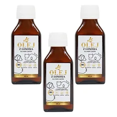 Lab-V 100% lašišų aliejus įvairaus amžiaus šunims ir katėms 3x100ml šalto spaudimo