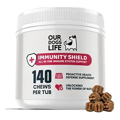 DOGSLIFE Immunity Shield Chews imuniteto stiprinimo kramtukai šunims, N140