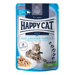 Happy Cat guliašas katėms su upėtakiu QuaellwasserForelle, 85 g nuotrauka
