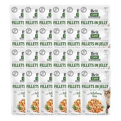 BRIT Care Fillets in Jelly su tunu katėms 24 x 85 g