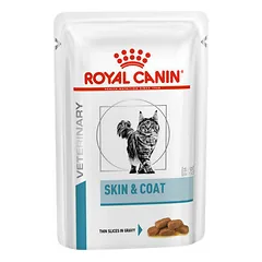 Royal Canin Vet VCN Skin & Coat Formula veterinarinis drėgnas maistas katėms 85g
