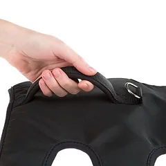 Ferplast Ergotrekking petnešos, juodos, Dydis S: 46 - 56 cm Krūtinės apimtis — 5 nuotrauka
