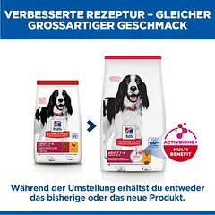 Hill's Science Plan Adult 1-6 Medium su vištiena, sausas maistas šunims, > 10 kg — 2 nuotrauka