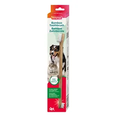 Beaphar BAMBOO TOOTHBRUSH – dviguba bambukinė dantų šepetėlė 