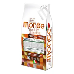 Monge Best For Breeders Dog Speciality 26/16 sausas maistas šunims su triušiena, ryžiais ir bulvėmis, 15 kg