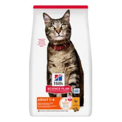 Hill's SP Feline Adult sausas pašaras su vištiena katėms, 15 kg