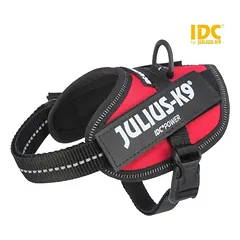 IDC® Powerharness 2XS/Baby 2: 33-45 cm/18 mm raudona