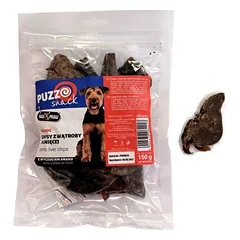Hau&Miau Dog Treat, Avienos kepenėlių traškučiai papildomas pašaras šunims su avienos kepenėlėmis, 150 g