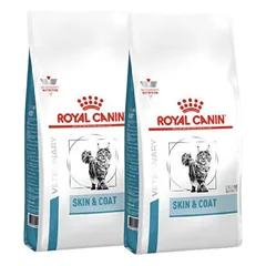 ROYAL CANIN VHN Cat Skin & Coat 2 x 400 g dietinis ėdalas jautrią odą turinčioms katėms