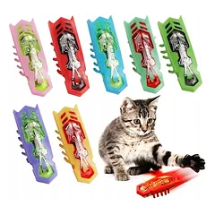 7 vnt. tarakonų vabzdžių žaislai katėms kaip Hexbug La Cucaracha