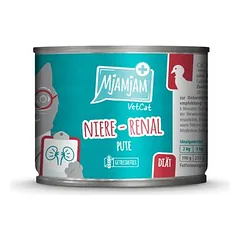 MjAMjAM VetCat Inkstai – Renal, drėgnas maistas katėms 6 x 200 g — 2 nuotrauka