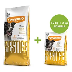 Prestige Dog Adult Medium Chicken 12 kg + 2 kg ZDARMA