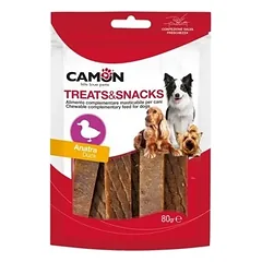 Camon minkštos antienos juostelės gardumėlis šunims, 80 g