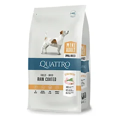 Quattro Mini Adult Poultry sausas maistas šunims