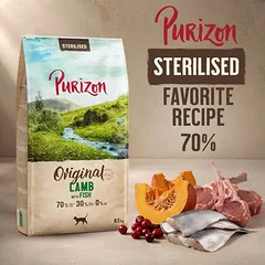 Purizon Sterilised Adult Lamm mit Fisch - getreidefrei