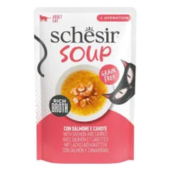 Schesir Complementary sriuba su lašiša ir morkomis katėms