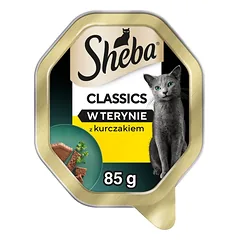 SHEBA Classics su vištiena terinoje, 22x85 g drėgnas kačių maistas