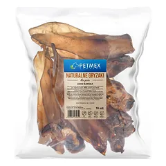 PETMEX Bulių ausis 10 vnt. natūralus kramtukas šunims