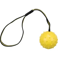 TRIXIE kamuoliukas su virvė  šuniuku Sporting natūralus kaučiukas  6 cm/35 cm