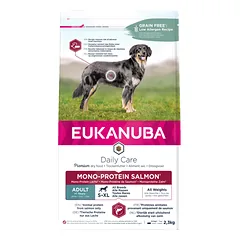Eukanuba Daily Care Monoprotein sausas maistas šunims su lašiša, 12 kg — 2 nuotrauka
