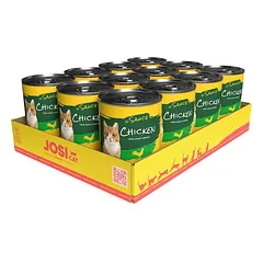 Josera JosiCat vištienos konservai katėms 12 x 415g