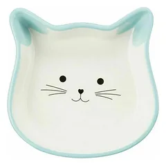 TRIXIE keraminis dubenėlis su katės veidu, 0,25 l-12x12 cm (pakuotė 4) — 3 nuotrauka