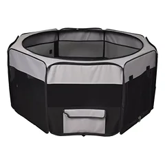 Flamingo Play Pen - aptvaras, tvora, voljeras šunims, šuniukams ir smulkiems gyvūnams — 4 nuotrauka
