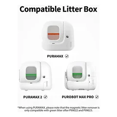 Magnetinis kačių kraiko filtras PETKIT Pura Max 2 P99022 — 3 nuotrauka