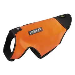 Julius - K9 IDC Neopreno šuns striukė Oranžinė - neopreno striukė šunims, oranžinė su juoda, 2 — 4 nuotrauka