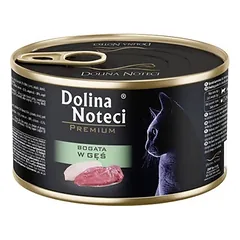 DOLINA NOTECI Premium katėms su daug žąsies 185g