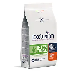 Exclusion Intestinal dietinis sausas pašaras vidutinių ir didelių veislių šunims su kiauliena ir ryžiais, M/L, 2kg