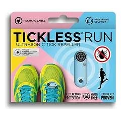 Tickless Run ultragarsinis erkių atbaidytuvas žmonėms, mėlynas