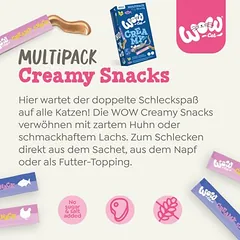 WOW Cat Creamy Snack