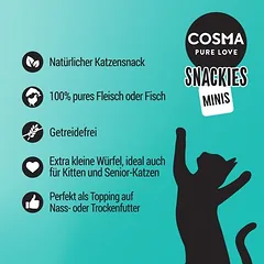 Cosma Snackies Minis skanėstai katėms — 2 nuotrauka