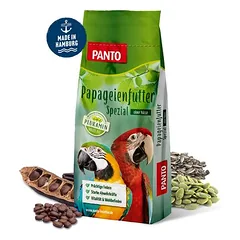 PANTO Papageienfutter Spezial – pašaras papūgoms be riešutų, su sėklomis, 10kg — 2 nuotrauka