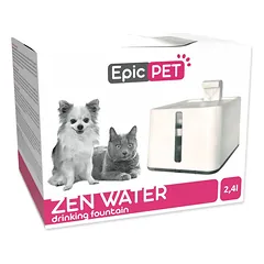 Plaček Cat Epic Pet Zen Water Drinking Fountain automatinis girdintuvas katėms ir mažiems šunims, 2.4 l — 2 nuotrauka
