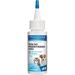 FRANCODEX skystis šuniukų ir kačiukų ausų valymui 60 ml