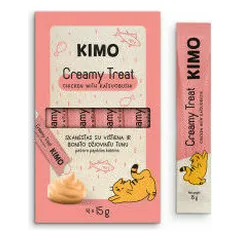 Kimo Cat kreminiai skanėstai su vištiena ir katsuobushi 60 g — 2 nuotrauka