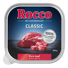 Rocco Classic lėkštelė, drėgnas maistas šunims 9 x 300 g — 4 nuotrauka