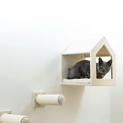 Kerbl Pet Kletterwand Monte Prado für Katzen, 6-teiliges Set — 3 nuotrauka