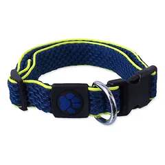 Active Dog Collar Mellow S antkaklis šunims, reguliuojamas, su atšvaitais, tamsiai mėlynas, 2.5×28-40 cm