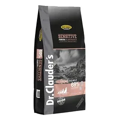 DR. CLAUDER’S SENSITIVE JUNIOR sausas maistas jauniems šunims su lašiša ir ryžiais 12,5 kg