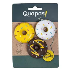 Quapas! Žaislas šunims lateksinė spurga, 6,8x8,8 cm
