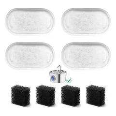 Nachfüllpackung für Katzen-/Hundebrunnenfilter – 4er-Pack