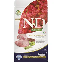 FARMINA N & D Cat Quinoa Weight Management Lamb & Broccoli 1.5 kg
