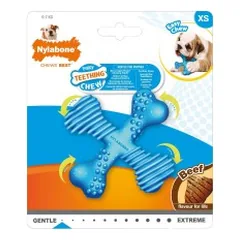 Nylabone Puppy kramtymo kauliukas su jautienos skoniu mažiems šuniukams