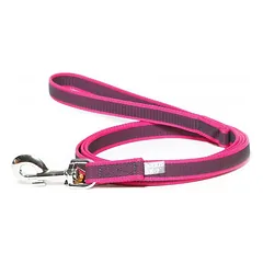 Julius K9 Color & Gray Supergrip pavadėlis su rankena, rožinis - treniruočių pavadėlis su rankena, rožinis, neslystantis, 100cm/20mm — 5 nuotrauka