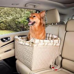 PetSafe Happy Ride Seat Tan - automobilių sėdynė šunims, smėlio spalvos