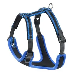 Ferplast ergonomiškos petnešos su ERGOCOMFORT P, S mėlyna — 2 nuotrauka