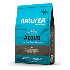 Sausas maistas suaugusiems mažų veislių šunims su tunu – Naturea Naturals Adult Small Breed Tuna nuotrauka